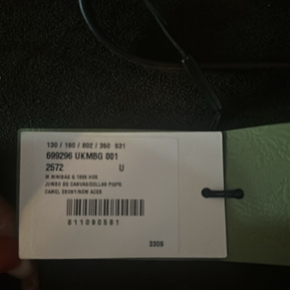 Brand new with tag Gucci Horsebit 1955 jumbo GG mini bag. - Picture 5 of 5